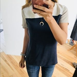 Tops - Color blocked top Tops - Color blocked top